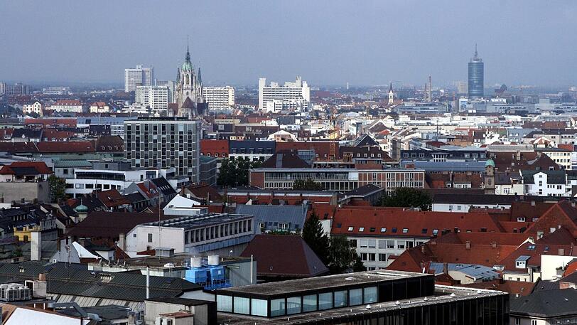 Das Westend von oben. Das Innenstadtviertel macht gerade einen bedeutenden Wandel mit.