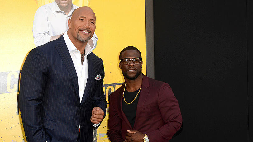 Dwayne Johnson und Kevin Hart standen schon mehrmals gemeinsam vor der Kamera