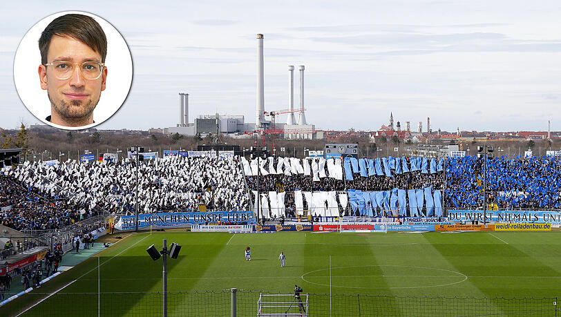 Heimspielstätte des TSV 1860: Das Grünwalder Stadion. Heimspielstätte des TSV 1860: Das Grünwalder Stadion.