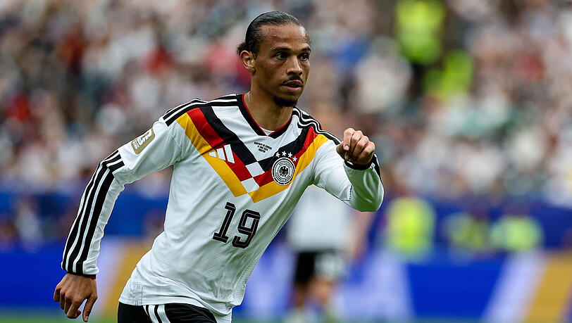 Leroy Sané im Spiel gegen Curaçao. Leroy Sané im Spiel gegen Curaçao.