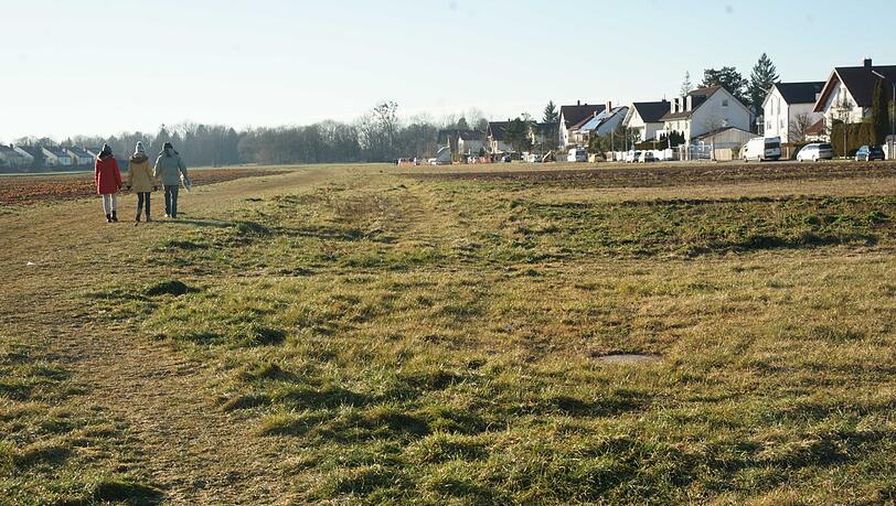 Gut zum Spazierengehen: die Grünanlage an der Weinschenkstraße. Die ÖDP will nicht, dass hier gebaut wird. Gut zum Spazierengehen: die Grünanlage an der Weinschenkstraße. Die ÖDP will nicht, dass hier gebaut wird.