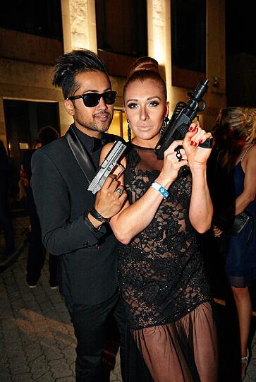Arman Amjadi und GeorginaFleur
