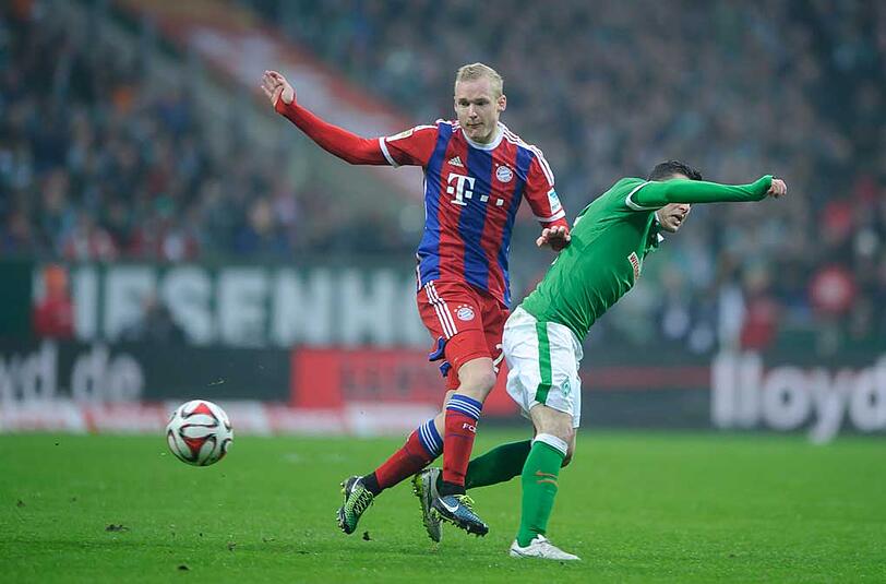 SEBASTIAN RODE: NOTE 2 Der Balleroberer. Laufstark, fleißig, zuverlässig. Unterstützte Schweinsteiger im Mittelfeld. Ihm war anzumerken, dass er froh war, mal wieder von Beginn an ran zu dürfen.