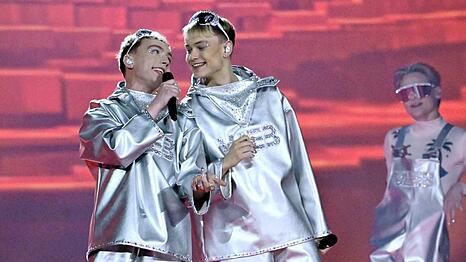 Die Popband VÆB trat 2025 für Island beim Eurovision Song Contest an.