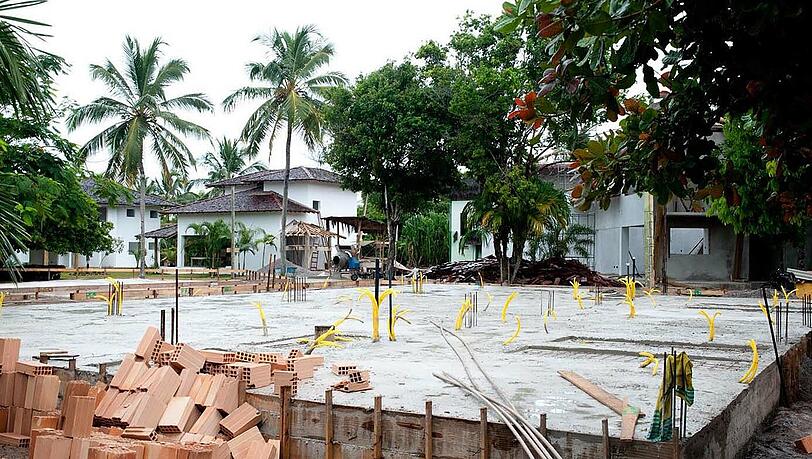 Das Resort "Campo Bahia" in Santo Andre, Brasilien. Das Hauptquartier der Deutschen Nationalmannschaft bei der WM 2014. Das Resort "Campo Bahia" in Santo Andre, Brasilien. Das Hauptquartier der Deutschen Nationalmannschaft bei der WM 2014.