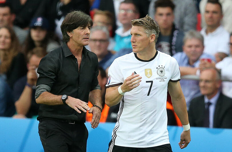 Nach seiner Einwechslug gegen Nordirland ist Bastian Schweinsteiger der deutsche Rekordhalter bei den EM-Einsätzen.