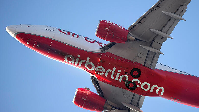Die Air-Berlin-Aktie verlor 2016 33,9 Prozent.