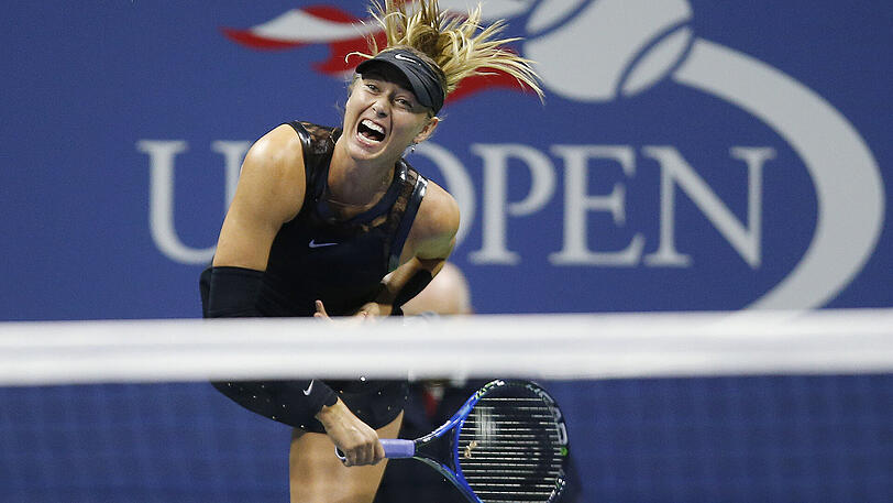 Maria Scharapowa hatte für die US Open eine Wildcard erhalten.
