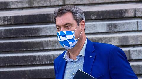 Kann sich Fußball mit Fans noch nicht wirklich vorstellen: Bayerns Ministerpräsident Markus Söder.