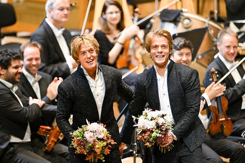 Die Gebrüder Lucas & Arthur Jussen.
