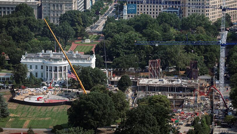 Trump erhofft sich grünes Licht vom Supreme Court für den Bau seines Prestigeprojektes. (Archivbild) Trump erhofft sich grünes Licht vom Supreme Court für den Bau seines Prestigeprojektes. (Archivbild)