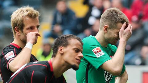 Für Frankfurt wird die Situation im Abstiegskampf immer prekärer.