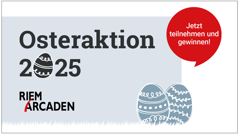 Die Osteraktion startet am 14. April und begleitet Sie bis zum 21. April. Jeden Tag öffnet sich ein neues Osterei mit tollen Preisen. Jetzt kostenlos teilnehmen.