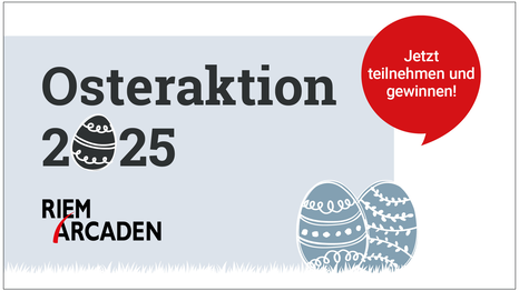 Die Osteraktion startet am 14. April und begleitet Sie bis zum 21. April. Jeden Tag öffnet sich ein neues Osterei mit tollen Preisen. Jetzt kostenlos teilnehmen.