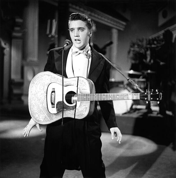 Elvis Presley galt in den 50er-Jahren als die Stimme der Jugend. Auch Uschi Glas war vom S&auml;nger und seiner Musik begeistert.