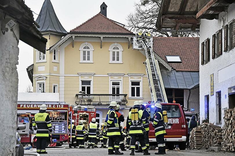 Feuerwehreinsatz in Sauerlach. Die Bilder!