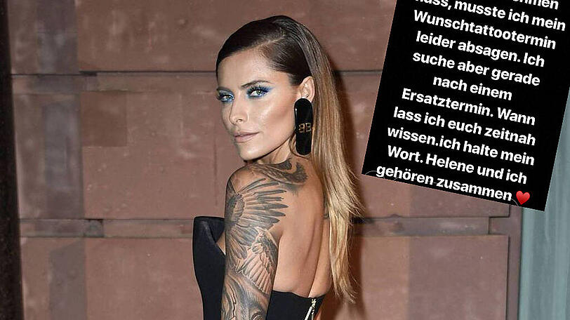 Sophia Thomalla ließ die Instagram-Gemeinde über ein neues Tattoo abstimmen - doch die Frist dafür ist verstrichen.