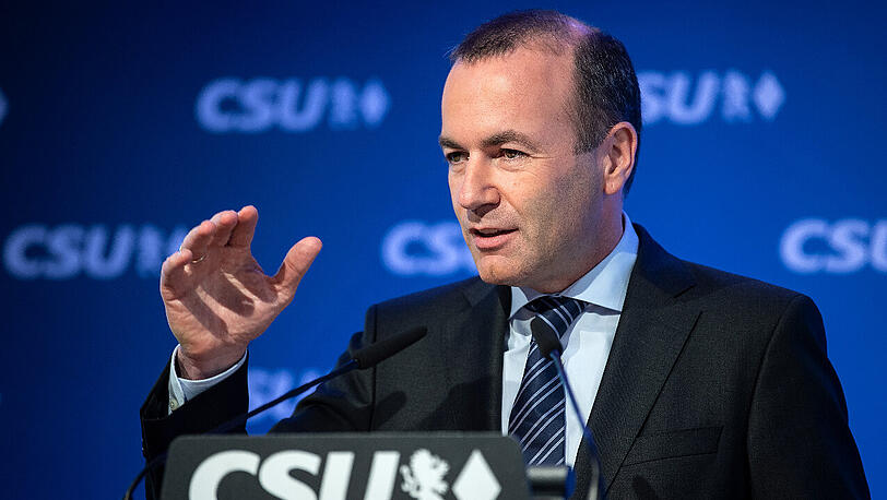 Europawahl-Spitzenkandidat Manfred Weber (CSU).