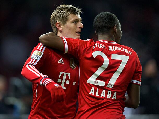 Toni Kroos (l.) spielte früher selbst beim FC Bayern. Toni Kroos (l.) spielte früher selbst beim FC Bayern.