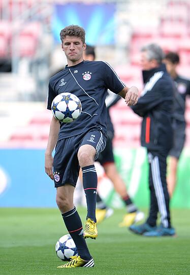 Das Abschlusstraining des FC Bayern im Camp Nou - die Bilder zum Durchklicken.