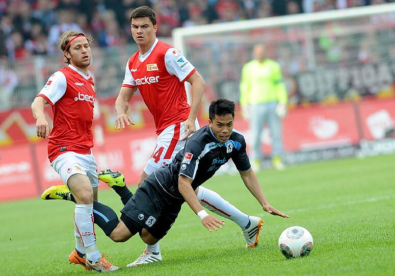 Bobby Wood beim Spiel gegen Union Berlin. Die Einzelkritik der Löwen in der Bilderstrecke!