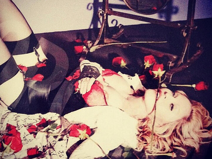 Von wem Pop-Ikone Madonna nur diese Rosen hat?