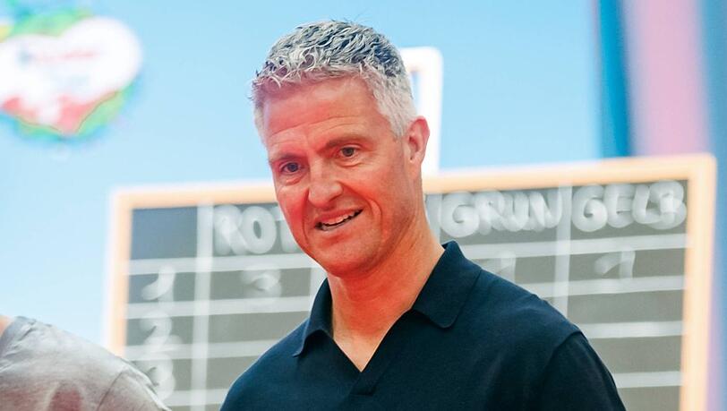 Ralf Schumacher erlebte einen Schreckmoment am Frankfurter Flughafen. Ralf Schumacher erlebte einen Schreckmoment am Frankfurter Flughafen.