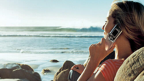Teure Urlaubsgrüße per Handy, Foto: Vodafone Teure Urlaubsgrüße per Handy, Foto: Vodafone