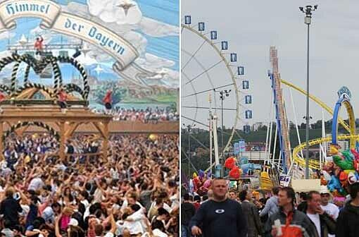 Jetzt auch mit extra Bereichen für die Raucher: Die Wiesn im Jahr 2011.