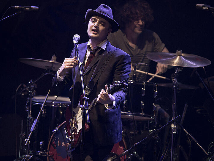 Pete Doherty bei einem Konzert im berühmten Camden Roundhouse in London