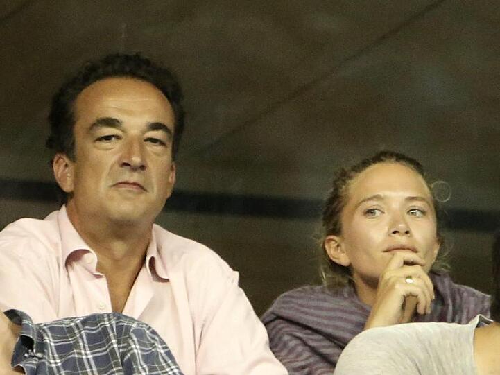 Mary-Kate Olsen und ihr damaliger Verlobter Olivier Sarkozy bei den US Open 2014 in Flushing Meadows.