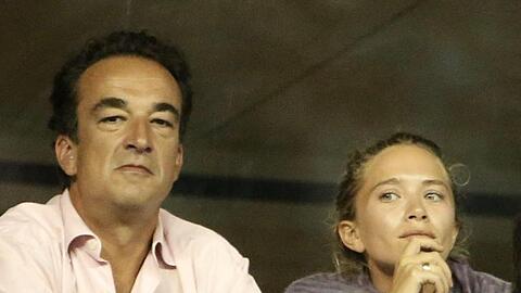 Mary-Kate Olsen und ihr damaliger Verlobter Olivier Sarkozy bei den US Open 2014 in Flushing Meadows.