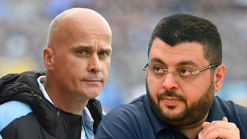 Die Fronten zwischen Löwen-Präsident Robert Reisinger und Investor Hasan Ismaik sind wohl verhärtet.