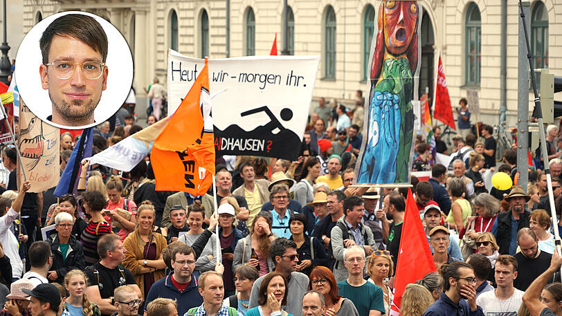 10.000 Demonstranten gehen gegen den Münchner Miet-Wahnsinn auf die Straße. Ein großes Signal, meint AZ-Lokalchef Felix Müller.