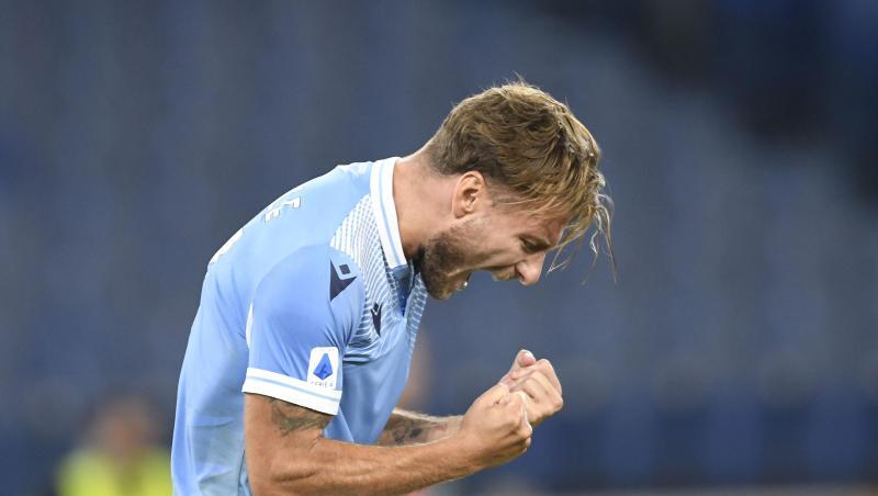 Europäischer Top-Torjäger: Lazios Ciro Immobile. Europäischer Top-Torjäger: Lazios Ciro Immobile.