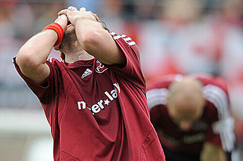 Entsetzen: Der Club ist abgestiegen.
