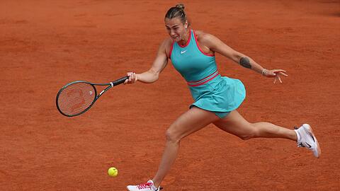 Aryna Sabalenka steht bei den French Open im Halbfinale.