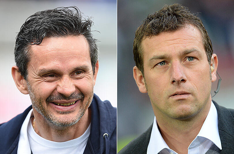 Der eine soll gehen, der andere kommen: Dirk Schuster (links) soll Markus Weinzierl ablösen.