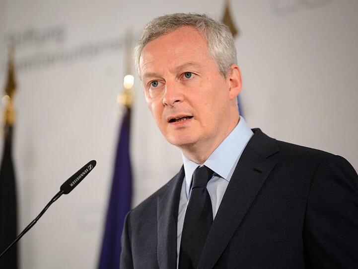 Bruno Le Maire, Finanzminister von Frankreich. Foto: Sina Schuldt/Archiv