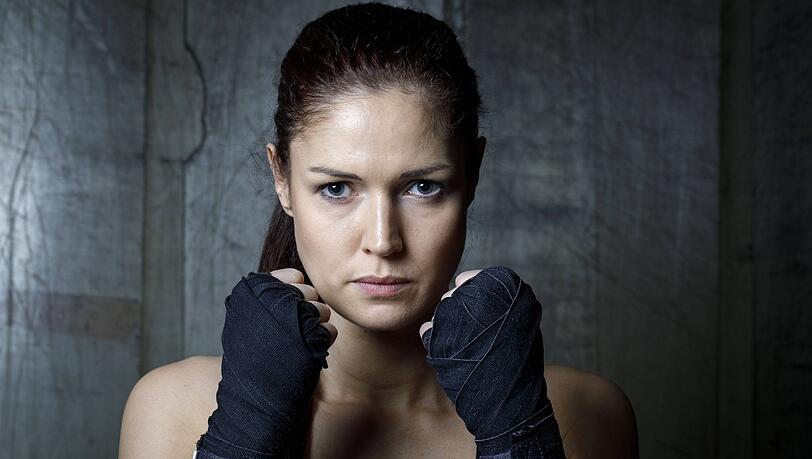 Münchens Kickbox-Queen Marie Lang