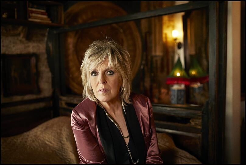 Die amerikanische Songwriterin Lucinda Williams.