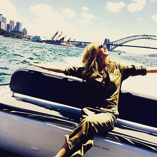 Heidi Klum bei ihrem aktuellen Besuch der australischen Metropole