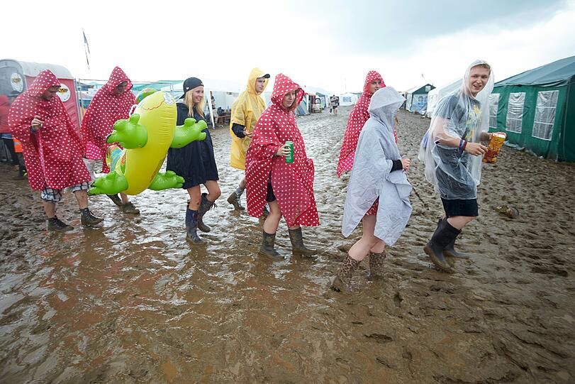 Die Bilder vom ersten Tag des Festivals Rock am Ring 2016 in Mendig.
