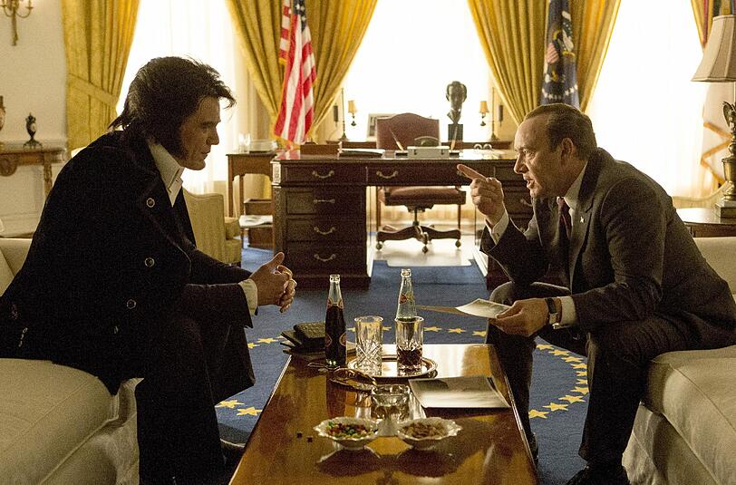 Michael Shannon glänzt als kaputter Elvis, Kevin Spacey spielt wieder einen US-Präsidenten.