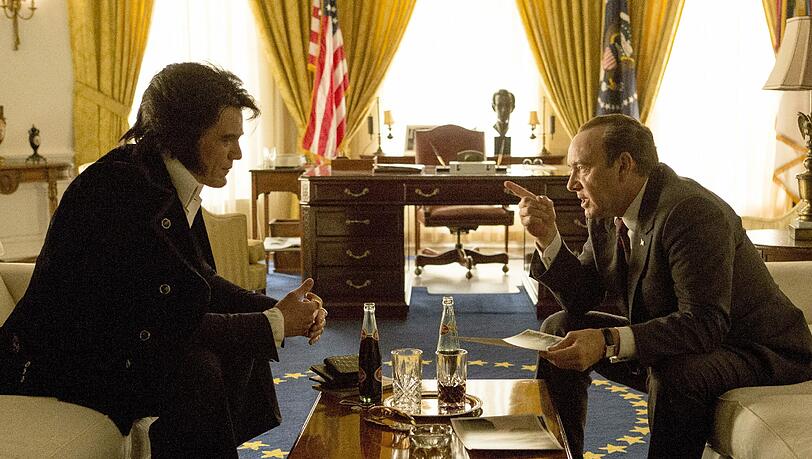 Michael Shannon glänzt als kaputter Elvis, Kevin Spacey spielt wieder einen US-Präsidenten. Michael Shannon glänzt als kaputter Elvis, Kevin Spacey spielt wieder einen US-Präsidenten.