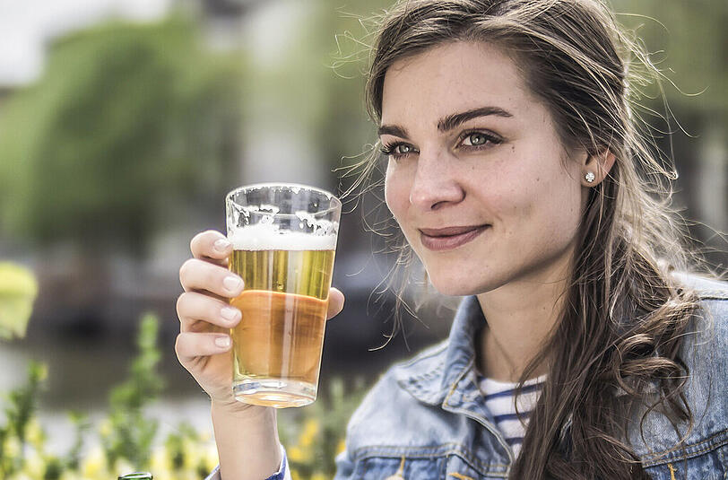 Bier schmeckt nicht nur gut - es macht auch schön!