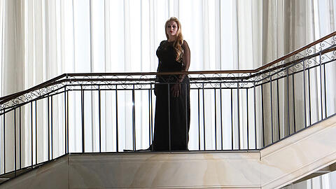 Okka von der Damerau als Ulrica in Verdis "Maskenball".