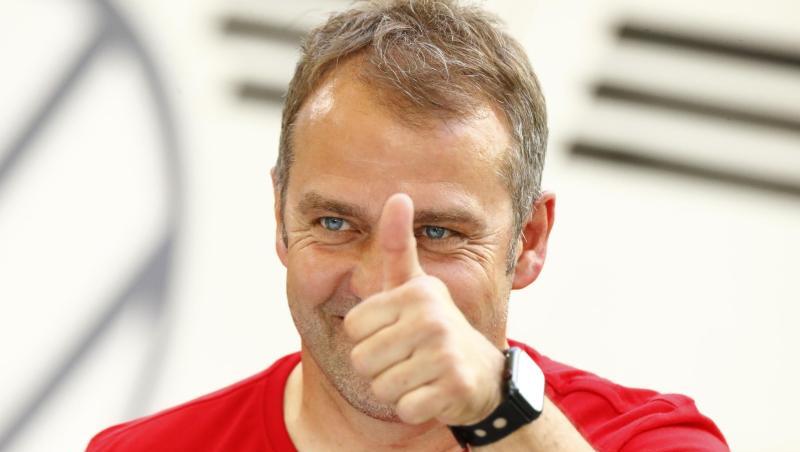 Trainer Hansi Flick von Bayern. Foto: Kai Pfaffenbach/Reuters-Pool/dpa/Archivbild Trainer Hansi Flick von Bayern. Foto: Kai Pfaffenbach/Reuters-Pool/dpa/Archivbild