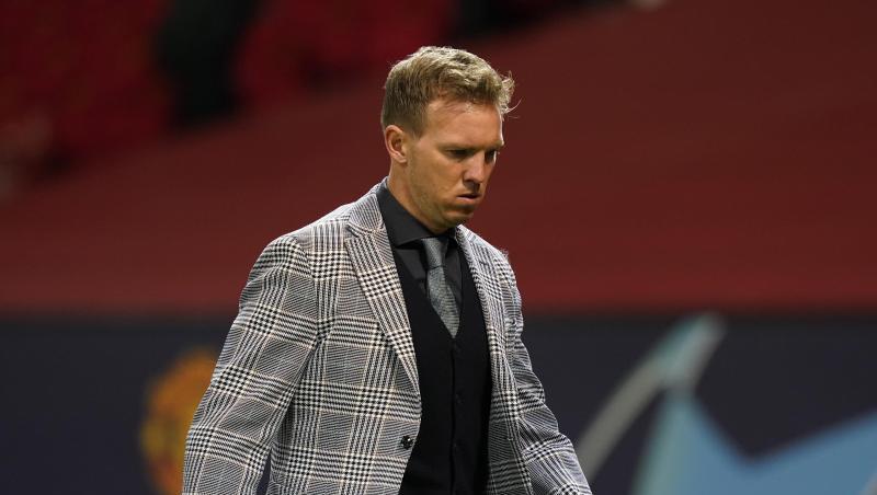 Julian Nagelsmann war nach der deutlichen Niederlage bedient.