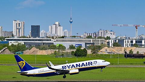 Ryanair streicht sein Angebot in Berlin zusammen.